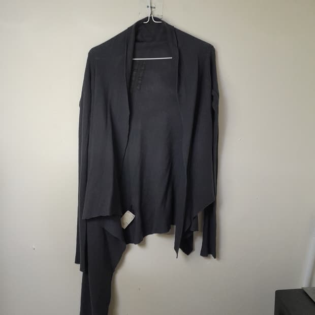 릭오웬스 다크쉐도우 렙업 캐시미어 가디건 XS