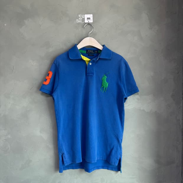 폴로 랄프로렌 빅포니 카라티 블루