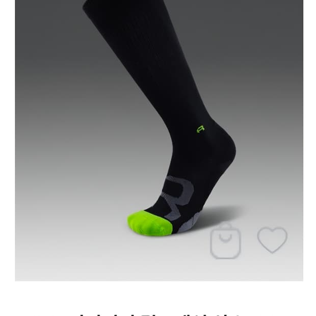 2XU 리커버리 컴프레션 삭스(양말) M(245~270) 러닝 회복 골프