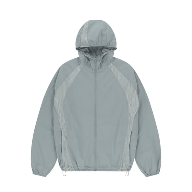 산산기어 메쉬 자켓 스카이블루 바람막이 