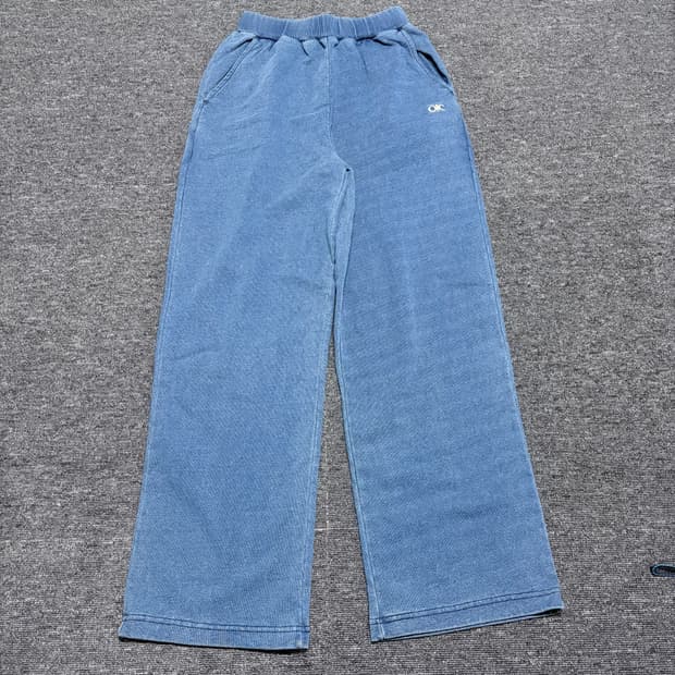 OIOI 빈티지 스웻 와이드 팬츠 새상품