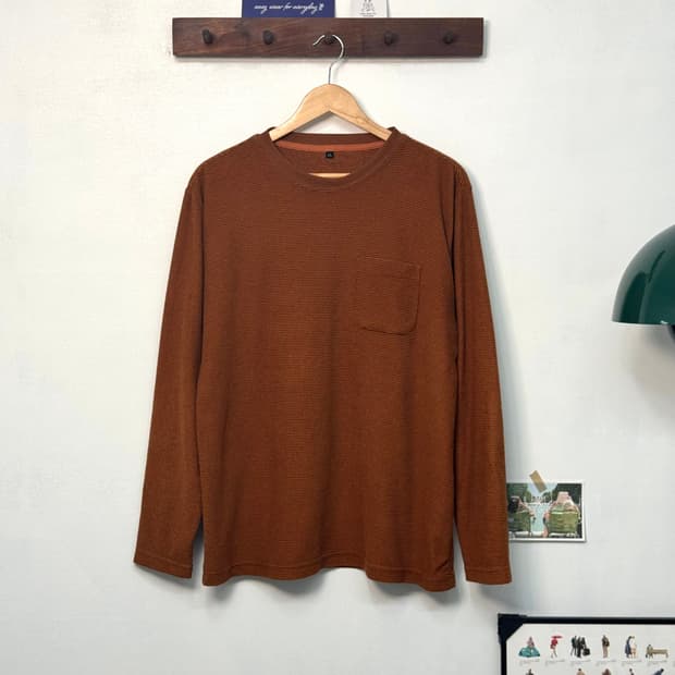 Brick stripe long sleeve/T115