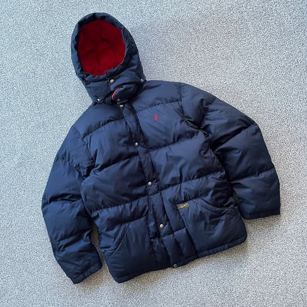 폴로 랄프로렌 후드 패딩