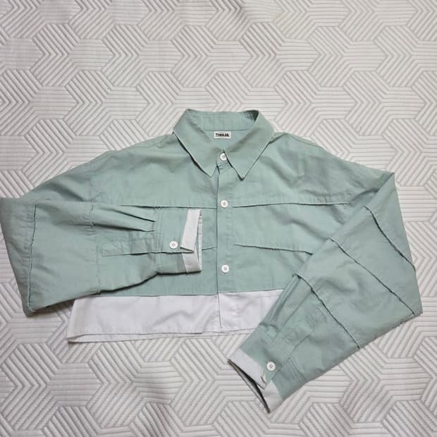 더일마 크롭 셔츠