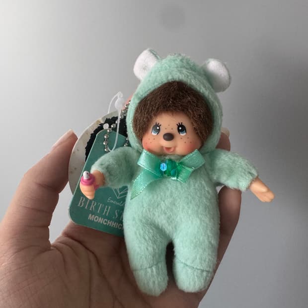 탄생석 몬치치 키링 5월 몬치치