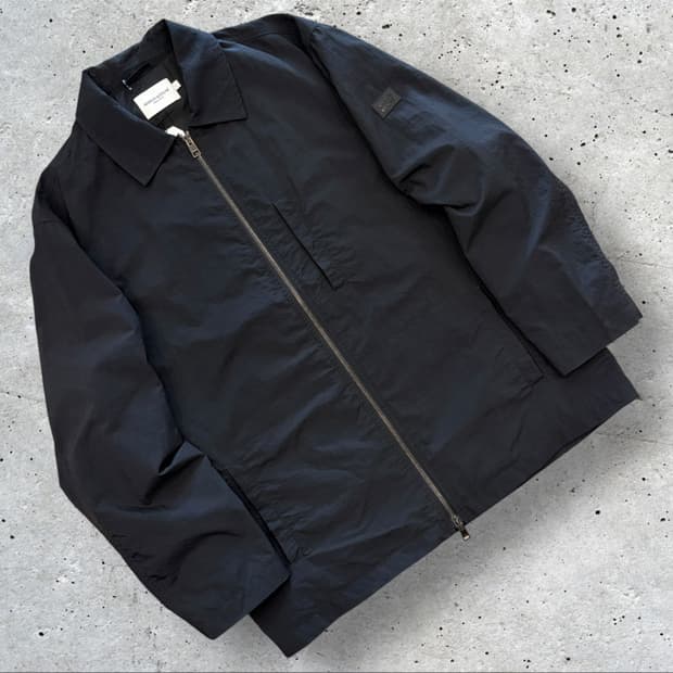 [L] 22FW 메종키츠네 익스클루시브 나일론 투웨이 자켓 블랙 D289