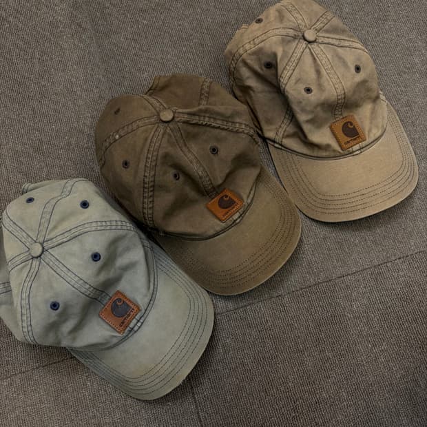 carhartt 칼하트 빈티지 볼캡 3종 