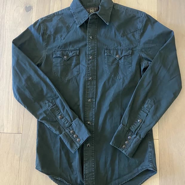 더블알엘 바이 랄프 로렌의 웨스턴 셔츠