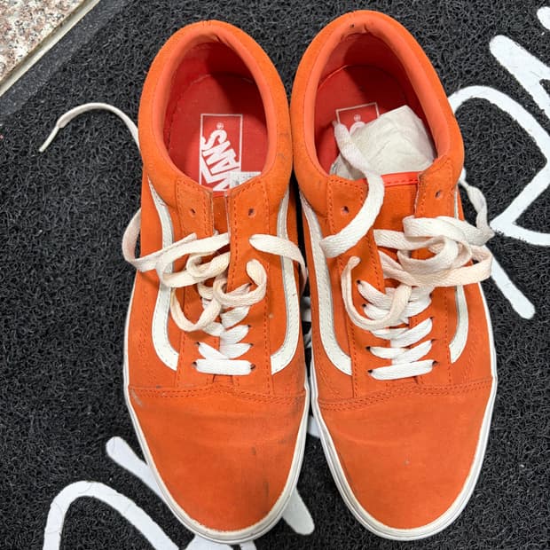 반스 올드스쿨 주황 270