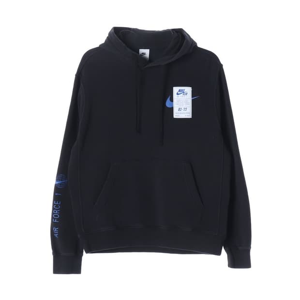 나이키 에어포스1 40주년 기념 82-22 패치 후드티 L