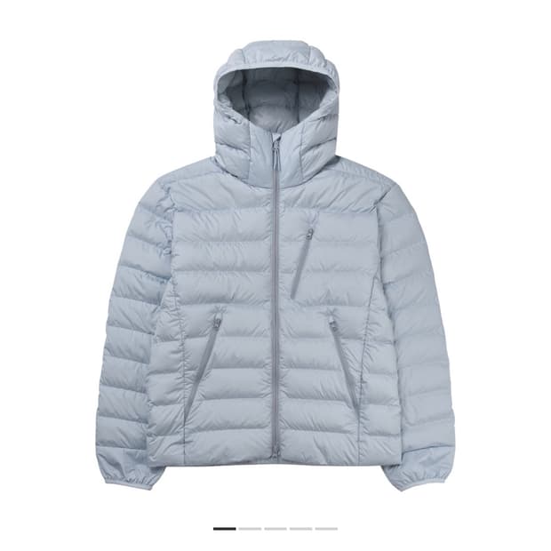 무신사 스탠다드 경량패딩 클라우디 블루 M