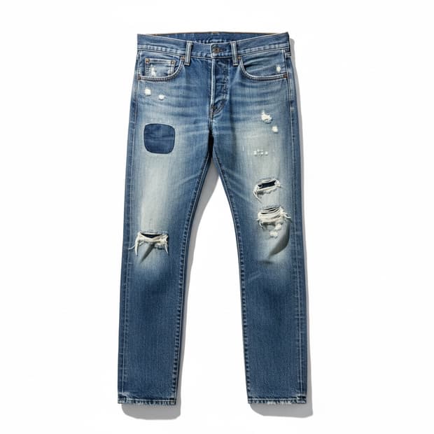 데님 앤 서플라이 랄프로렌 디스트레스트 워싱진 30