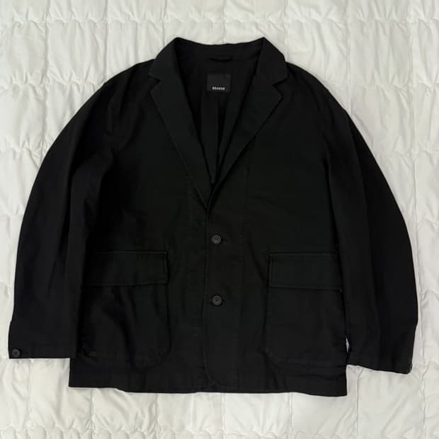 비이커 가먼트다잉 자켓 블랙