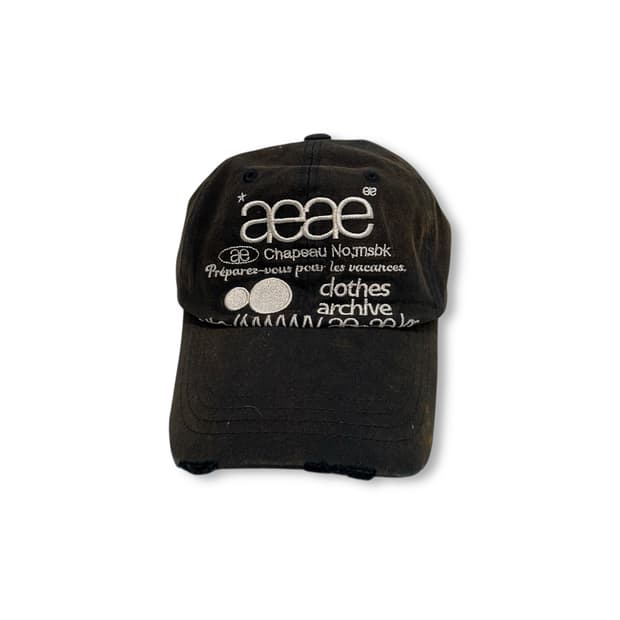 aeae 더티워싱 볼캡