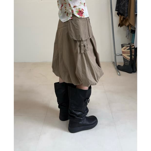 Desigual 볼륨 스커트
