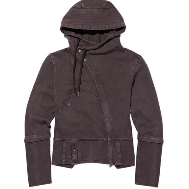 Mischief 후드집업 purple brown 사이즈 s