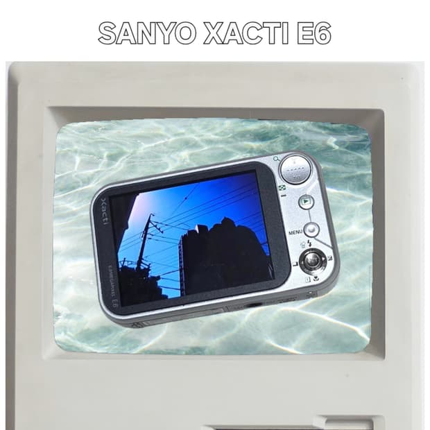 산요작티 E6/뽀용디카/미품