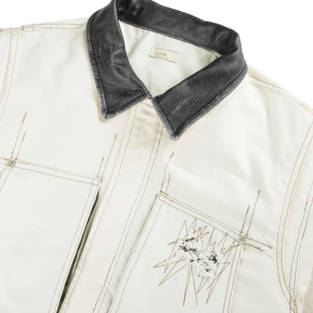 엑슬림 ep08 04아이보리 자켓 M 새상품