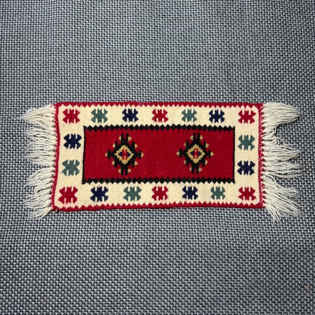 빈티지 네이티브 아메리칸 울 러그 미디엄 (old-8391)