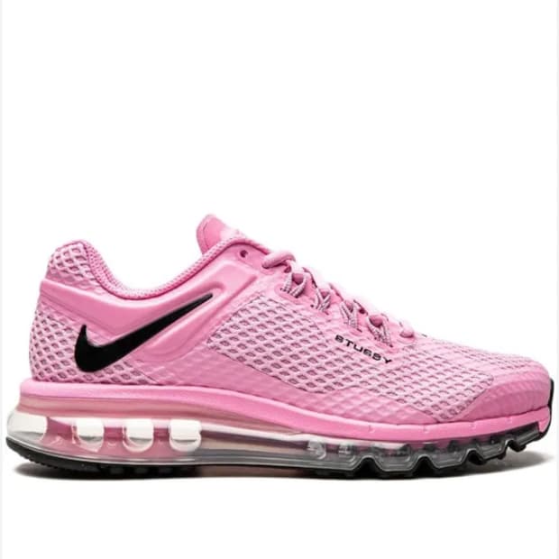 나이키 스투시 에어맥스 싸이킥 핑크