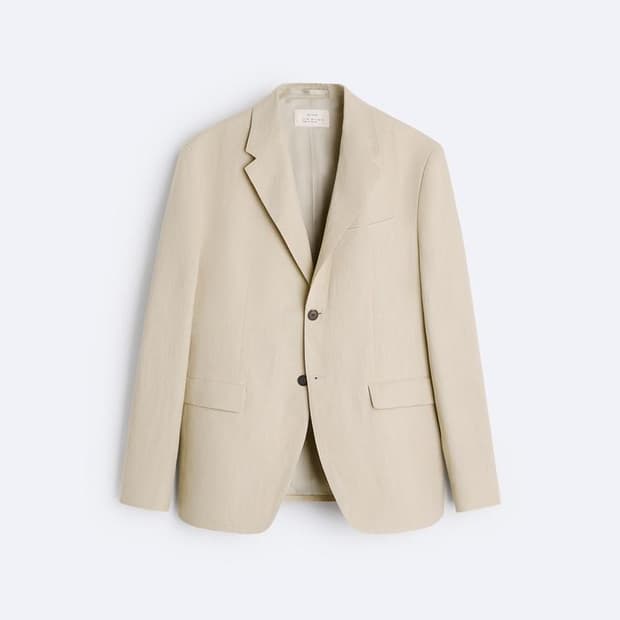 자라 오리진 100%린넨 이탈리안 패브릭 블레이져