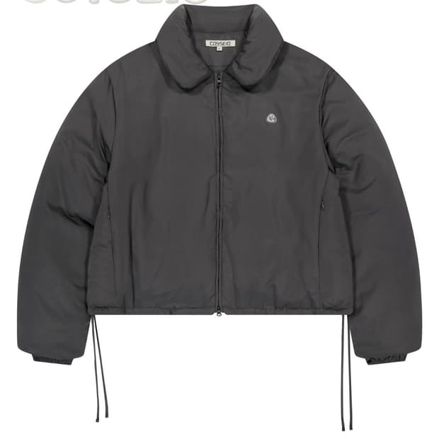 코이세이오 솔리드 패디드 자켓 그레이 2사이즈