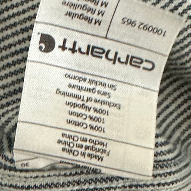 칼하트 아노락셔츠