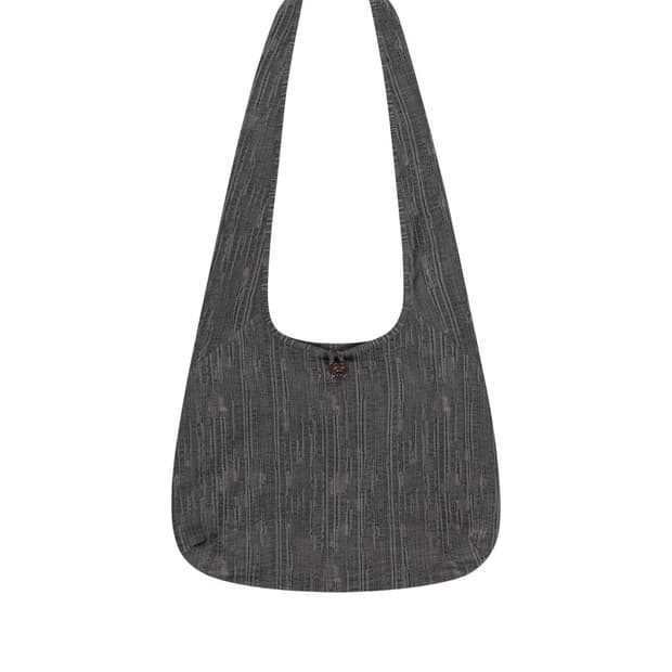 코이세이오 EMA REVERSIBLE CROSS BAG CHARCOAL