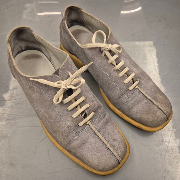 살바토레 페레가모 스웨이드 슈즈