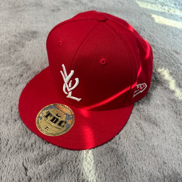 YVL 볼캡 레드 714 사이즈