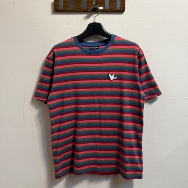[L] 마크 곤잘레스 스트라이프 티셔츠