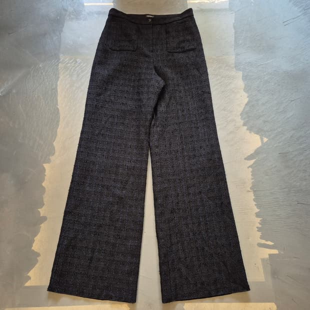 CHANEL uniform tweed pants