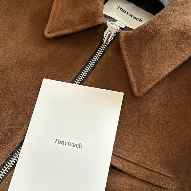 토니웩 카프스웨이드 디트로이드 자켓 L