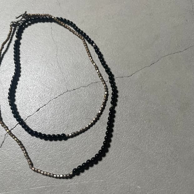 Beams 스톤 목걸이 & 팔찌