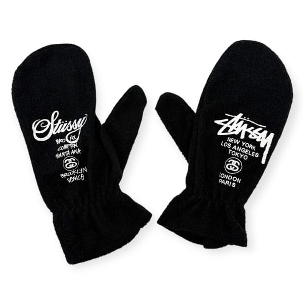 스투시 로고 장갑