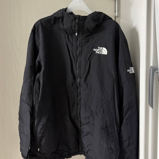 노스페이스 바람막이 블랙 L(100)