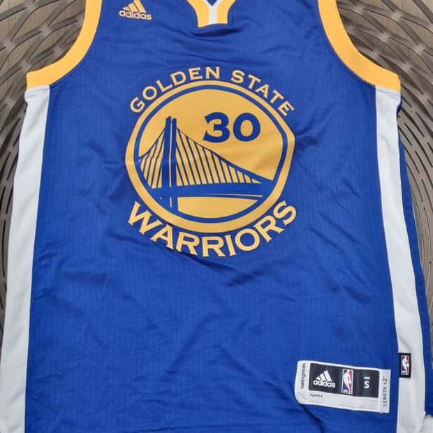 Stephen Curry 골든스테이트 워리어스 저지 (Adidas 정품)