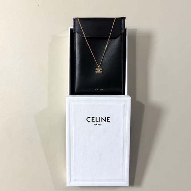 [정품/당일출고]셀린느 트리옹프 목걸이