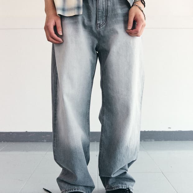 해칭룸 레귤러진 Kuroki Washed Grey 3(m)