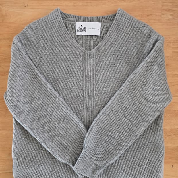 UNITED ARROWS 해밀턴 램스울 니트