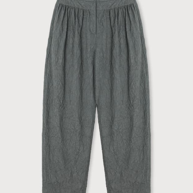 [구매/M] 에토스 CREASE WIDE PANTS GREY