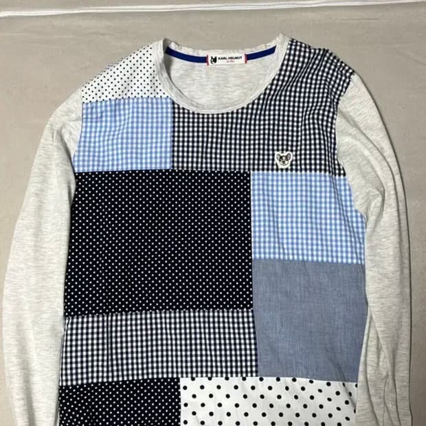 빈티지 패치 롱슬리브