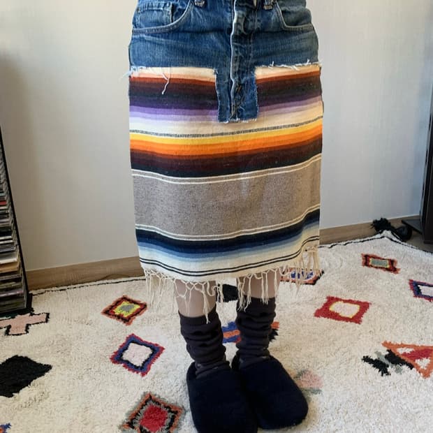 levis ethnic rainbow.. skirt