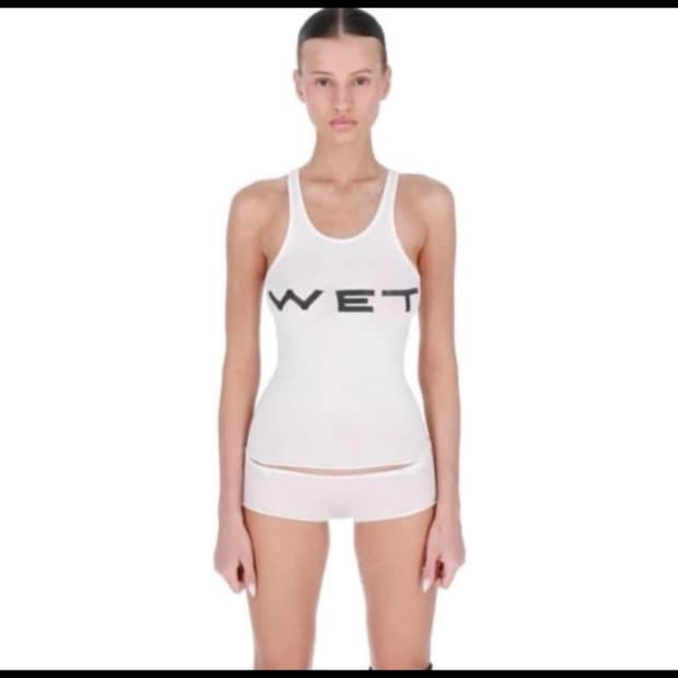 Yeezy wet tank top 1사이즈