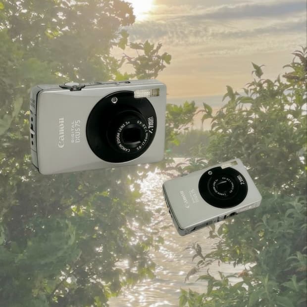 캐논 익서스 75 Ixus 빈티지 디카