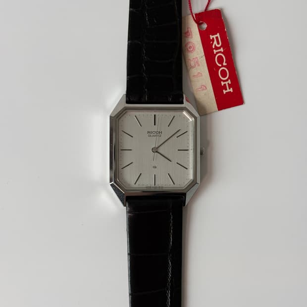 1980s Silver Tank Riquartz (Deadstock)