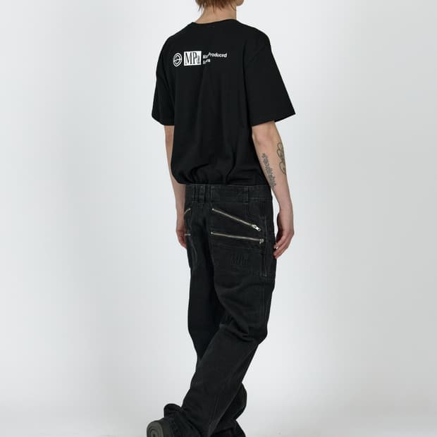 플라스틱프로덕트 MPa SPLIT POCKET PANTS(BLACK)