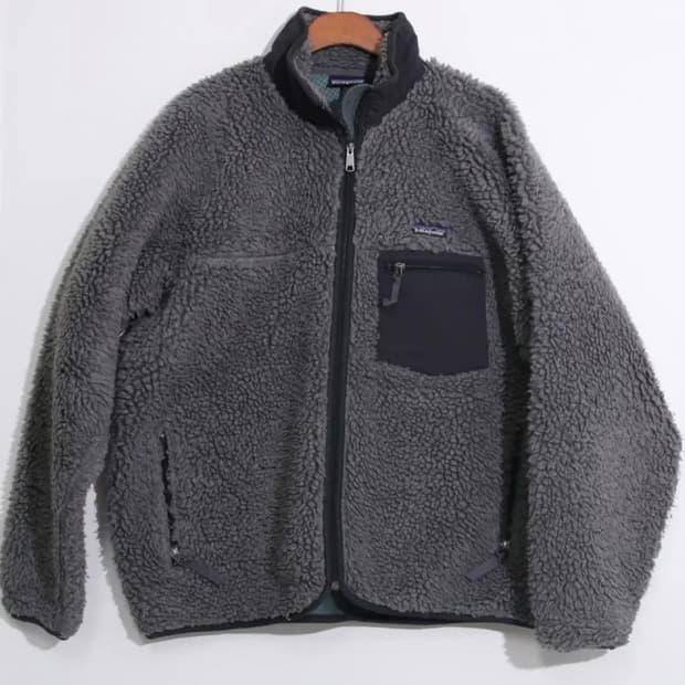 [XL]파타고니아 딥파일 USA 레트로 가디건