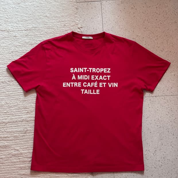 타일레 SAINT-TROPEZ 60S T-SHIRT RED
