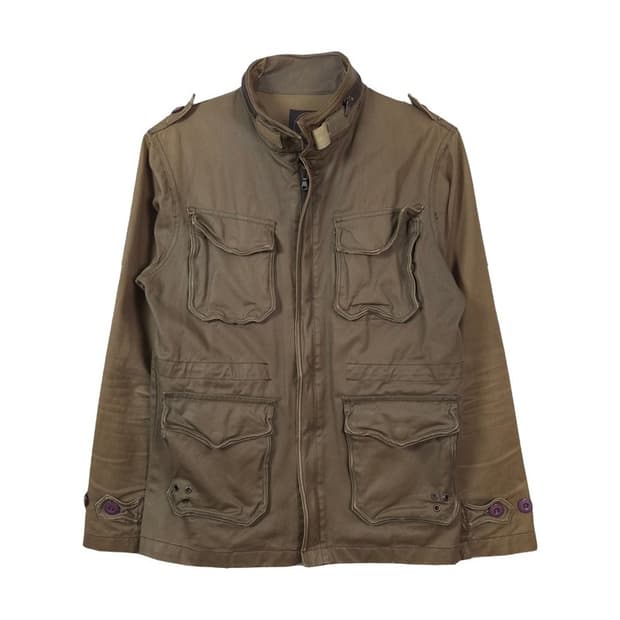BEAMS PLUS M65 필드 자켓 카키